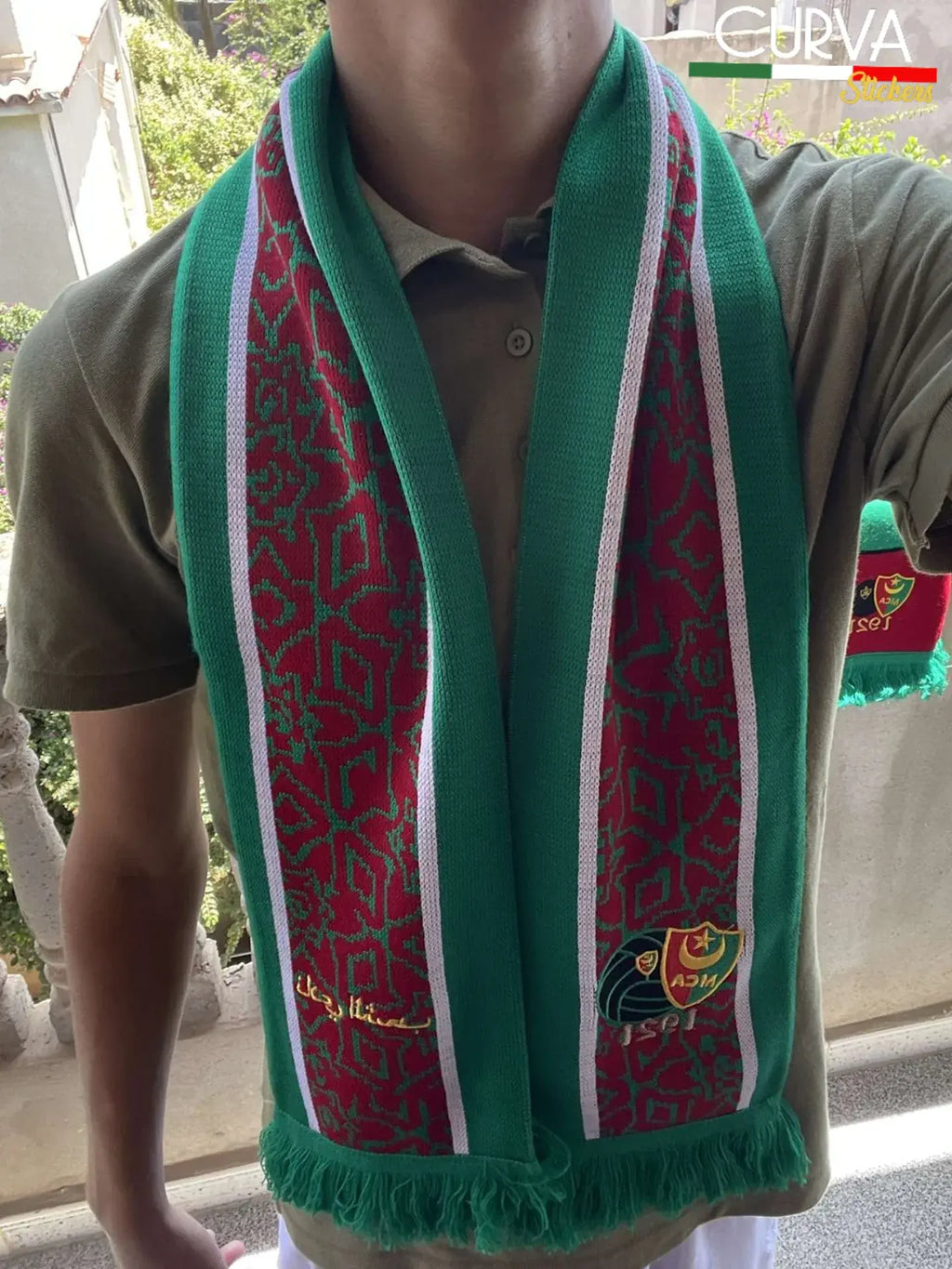 Écharpe mouloudia 🇮🇹 🕊