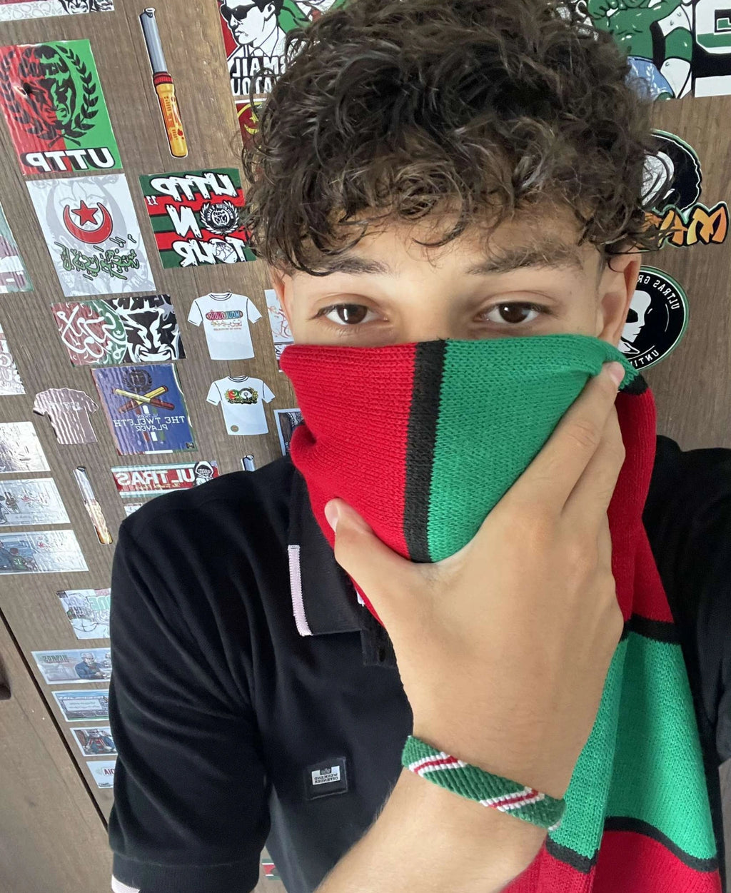 Écharpe mouloudia 🇮🇹 (نادي الشعب)